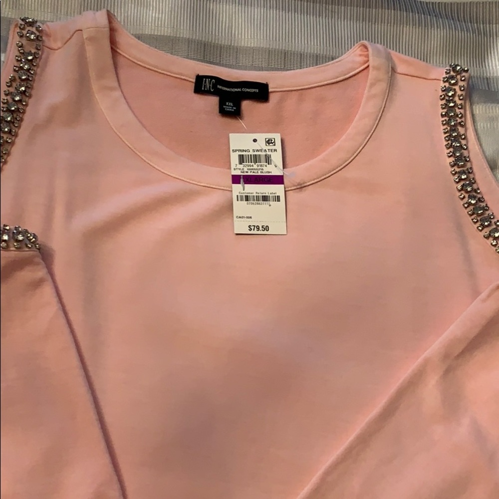 New INC gem peak sleeve XXL